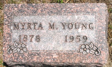 YOUNG, MYRTA M. - Ringgold County, Iowa | MYRTA M. YOUNG 