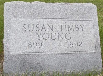 TIMBY YOUNG, SUSAN - Ringgold County, Iowa | SUSAN TIMBY YOUNG 