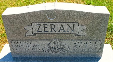 ZERAN, WARNER E. - Ringgold County, Iowa | WARNER E. ZERAN 