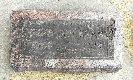 BUCKNAM, FREDERICK - Sac County, Iowa | FREDERICK BUCKNAM 