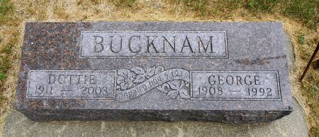 BUCKNAM, DOROTHY MAE 