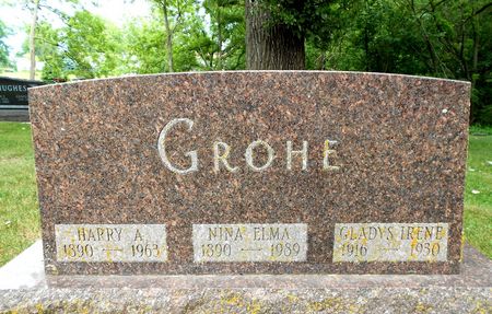 GROHE, NINA ELMA - Sac County, Iowa | NINA ELMA GROHE 