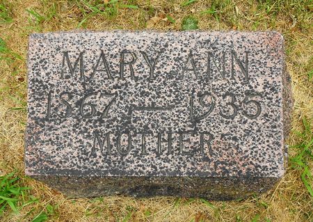 JARVIS, MARY ANN - Sac County, Iowa | MARY ANN JARVIS 