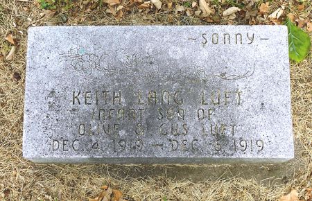 LUFT, KEITH LANG - Sac County, Iowa | KEITH LANG LUFT 