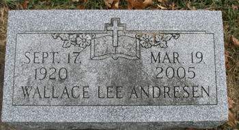 ANDRESEN, WALLACE LEE - Scott County, Iowa | WALLACE LEE ANDRESEN 