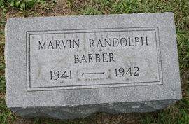 BARBER, MARVIN RANDOLPH - Scott County, Iowa | MARVIN RANDOLPH BARBER 