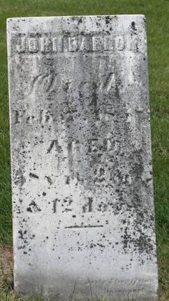 BARRON, JOHN - Scott County, Iowa | JOHN BARRON 