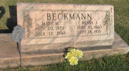 BECKMANN, MARY M. - Scott County, Iowa | MARY M. BECKMANN 