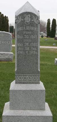 BEHRENS, HANS A. - Scott County, Iowa | HANS A. BEHRENS 