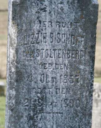 BISCHOFF, LIZZIE - Scott County, Iowa | LIZZIE BISCHOFF 