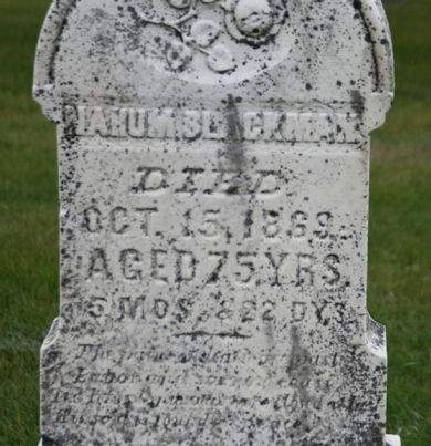 BLACKMAN, NAHUM - Scott County, Iowa | NAHUM BLACKMAN 