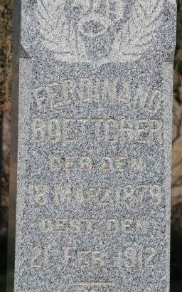 BOETTCHER, FERDINAND - Scott County, Iowa | FERDINAND BOETTCHER 