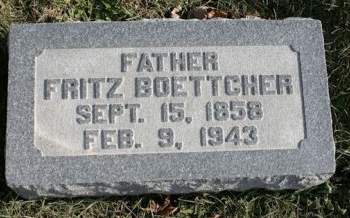 BOETTCHER, FRITZ - Scott County, Iowa | FRITZ BOETTCHER 