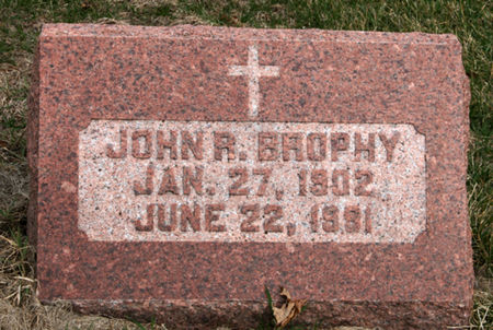 BROPHY, JOHN R. - Scott County, Iowa | JOHN R. BROPHY 