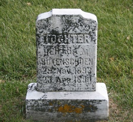BUTENSCHOEN, HERTHA M. - Scott County, Iowa | HERTHA M. BUTENSCHOEN 