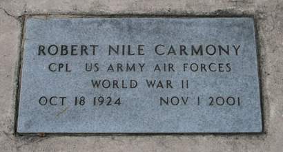 CARMONY, ROBERT NILE - Scott County, Iowa | ROBERT NILE CARMONY 