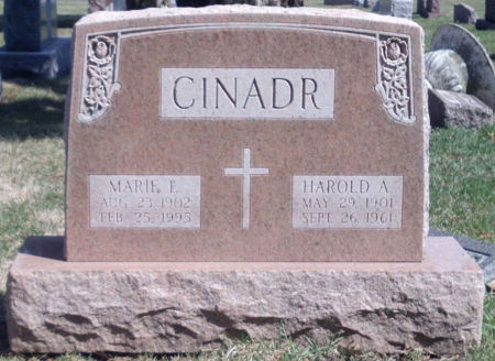 HART CINADR, MARIE E - Scott County, Iowa | MARIE E HART CINADR 