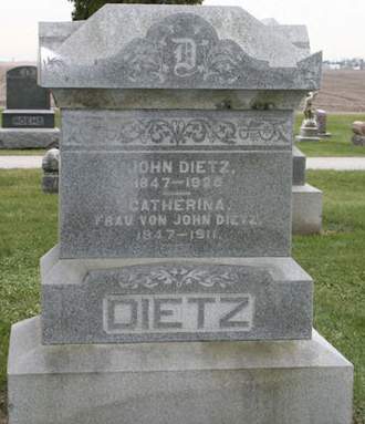 DIETZ, CATHERINA - Scott County, Iowa | CATHERINA DIETZ 