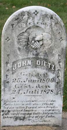DIETZ, JOHN - Scott County, Iowa | JOHN DIETZ 
