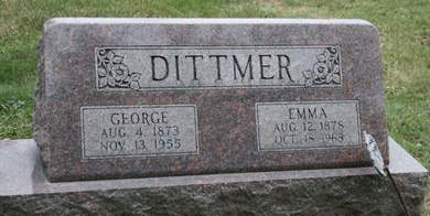 DITTMER, GEORGE - Scott County, Iowa | GEORGE DITTMER 