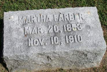 FARBER, MARTHA - Scott County, Iowa | MARTHA FARBER 