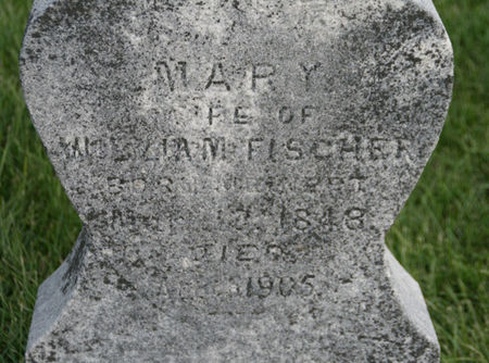 FISCHER, MARY - Scott County, Iowa | MARY FISCHER 