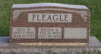 FLEAGLE, LEO E. - Scott County, Iowa | LEO E. FLEAGLE 