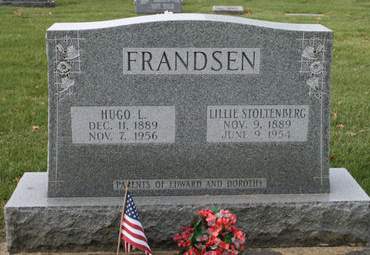 FRANDSEN, HUGO L. - Scott County, Iowa | HUGO L. FRANDSEN 