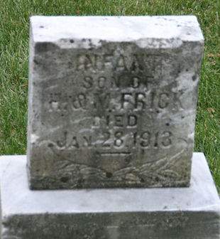 FRICK, INFANT - Scott County, Iowa | INFANT FRICK 