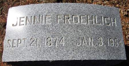 FROEHLICH, JENNIE - Scott County, Iowa | JENNIE FROEHLICH 