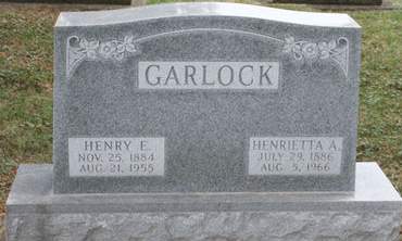 GARLOCK, HENRY E. - Scott County, Iowa | HENRY E. GARLOCK 