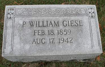 GIESE, P. WILLIAM - Scott County, Iowa | P. WILLIAM GIESE 