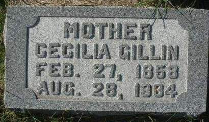 BROPHY GILLIN, CECILIA - Scott County, Iowa | CECILIA BROPHY GILLIN 