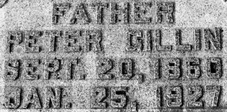GILLIN, PETER - Scott County, Iowa | PETER GILLIN 