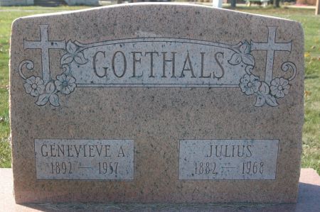 GOETHALS, GENEVIEVE A. - Scott County, Iowa | GENEVIEVE A. GOETHALS 