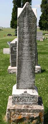 HACHMANN, PETER - Scott County, Iowa | PETER HACHMANN 