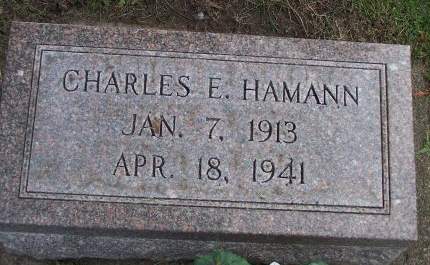 HAMANN, CHARLES E. - Scott County, Iowa | CHARLES E. HAMANN 