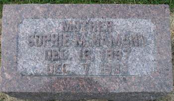 HAMANN, SOPHIE M. - Scott County, Iowa | SOPHIE M. HAMANN 