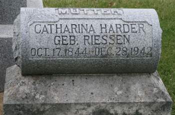 HARDER, CATHARINA - Scott County, Iowa | CATHARINA HARDER 