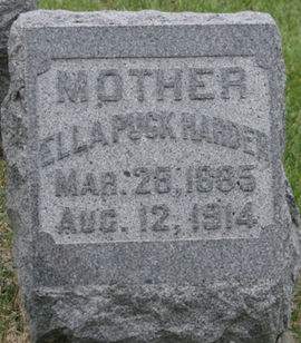 HARDER, ELLA - Scott County, Iowa | ELLA HARDER 