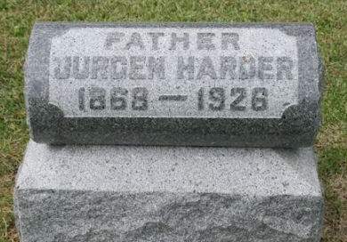 HARDER, JURGEN - Scott County, Iowa | JURGEN HARDER 