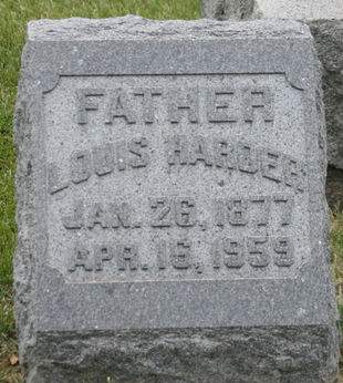 HARDER, LOUIS - Scott County, Iowa | LOUIS HARDER 