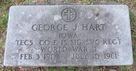 HART, GEORGE J. - Scott County, Iowa | GEORGE J. HART 