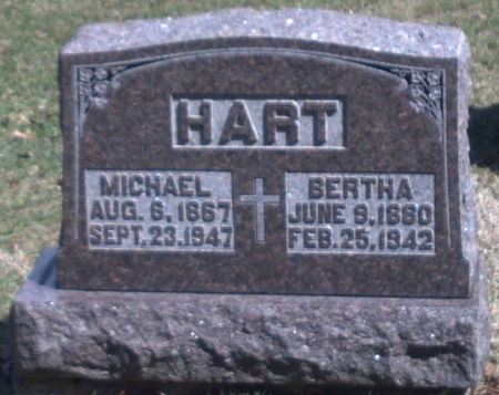 VONDERGEEST HART, BERTHA - Scott County, Iowa | BERTHA VONDERGEEST HART 