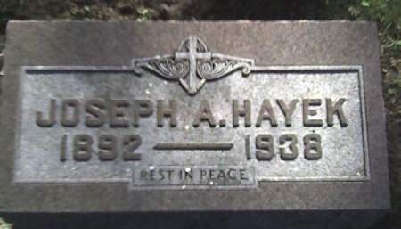 HAYEK, JOSEPH - Scott County, Iowa | JOSEPH HAYEK 