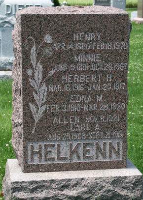 HELKENN, HERBERT H. - Scott County, Iowa | HERBERT H. HELKENN 