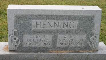 HENNING, LOUIS H. - Scott County, Iowa | LOUIS H. HENNING 