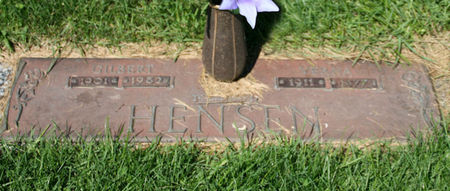 HENSEN, GILBERT - Scott County, Iowa | GILBERT HENSEN 