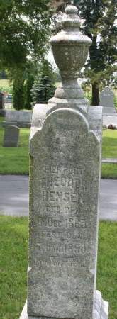 HENSEN, THEODORE - Scott County, Iowa | THEODORE HENSEN 