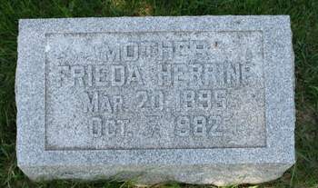 HERRING, FRIEDA - Scott County, Iowa | FRIEDA HERRING 